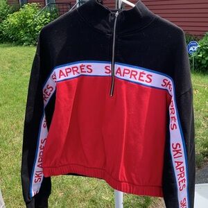 Target Ski Half Zip sweatshirt